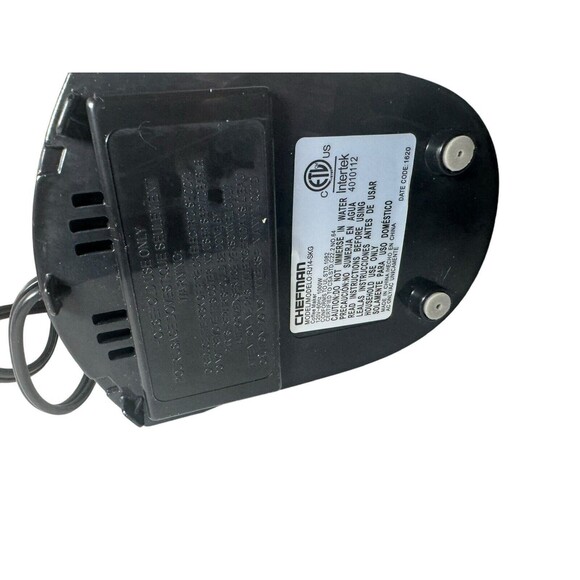 Single Serve Coffee Maker: K-Cup & Ground Compatible Single Cup Black- Chefman - Picture 10 of 12